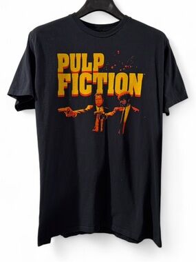 Pulp Fiction Black Graphic T-shirt Size Men’s XL